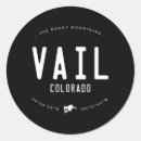 Search for powder snow stickers Vail