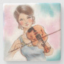 Search for violins coasters Vintage