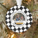 Search for hobbies christmas tree decorations Black and white