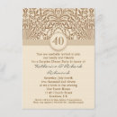 Search for anniversary 4x6 invitations 40th
