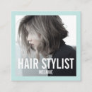 Search for hairstylist business cards Chic