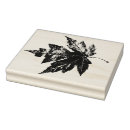 Search for maple leaves rubber stamps Nature