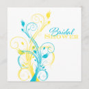 Search for floral nautical bridal shower invitations Modern