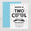 Search for two cool party invitations Boy