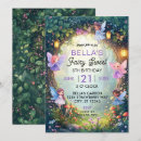 Search for enchanted forest birthday invitations Party