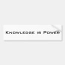 Search for knowledge bumper stickers Philosophy