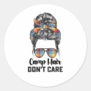 Search for hair care stickers Camping