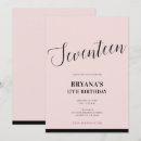 Search for seventeen invitations Trendy