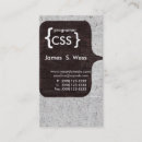 Search for software developer business cards Modern