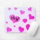 Search for couples names mouse mats Heart
