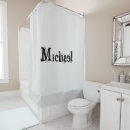 Search for minimalistic shower curtains White
