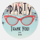 Search for vintage 1950 stickers Birthday