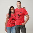Search for iron element tshirts Periodic table