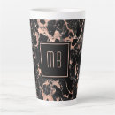 Search for black and rose gold marble mugs Modern