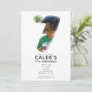 Search for 7th photo birthday invitations Boy