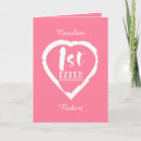 Search for 1st wedding anniversary cards Wife