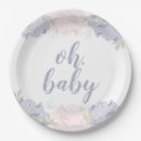 Search for peony plates Baby shower