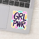 Search for fight like girl stickers Feminism