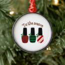 Search for nail polish christmas tree decorations Aesthetician