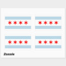 Search for chicago city flag stickers Stars