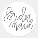Search for brides maid stickers Modern