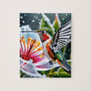 Search for hummingbird puzzles Botanical