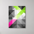 Search for pink grey canvas prints Geometric