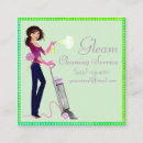 Search for cute cleaning lady business cards Maid