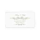 Search for french return address labels Sage green