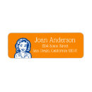 Search for 1950s return address labels 1950's