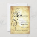 Search for scrolls rsvp cards Rustic