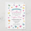 Search for candy baby shower invitations A little sweetheart