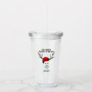Search for funny christmas tumblers Reindeer
