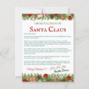 Search for north pole postcards Nice list certificate