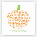 Search for pumpkin tag stickers Halloween