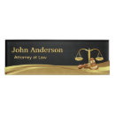 Search for lawyer name tags Gold