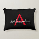 Search for red and black cushions Girly