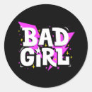 Search for bad girl stickers For her