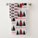 Search for buffalo plaid bath towels Merry christmas