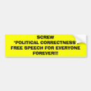 Search for political correctness bumper stickers Politically correct