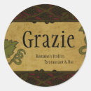 Search for italian restaurant stickers Italy