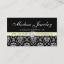 Search for diamond jewelry business cards Stone