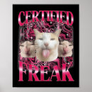 Search for eat me art Funny cat