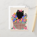 Search for the easter kitty postcards Cute