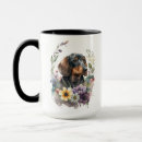 Search for black dogs mugs Dachshund
