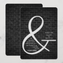 Search for brick wedding invitations Trendy