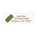 Search for bag return address labels Green