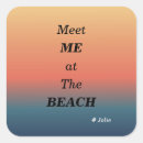 Search for beach sunrise stickers Sea