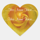 Search for yellow roses wedding stickers Summer