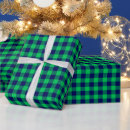 Search for blue buffalo plaid wrapping paper Trendy